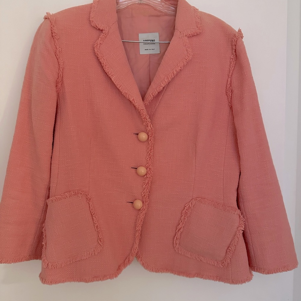VINTAGE Moschino suit pink